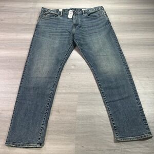 NEW Todd Snyder Jeans Mens 40x32 Medium Indigo Blue Slim Stretch Denim JE099233